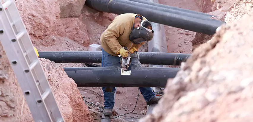 Cast Iron Sewer Pipe Replacement in Merrick