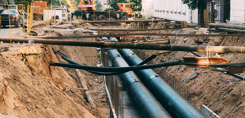Underground Sprinkler Pipe Repair in Merrick, NY